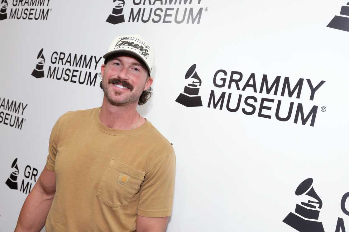 Riley Green attends An Evening With Riley Green at GRAMMY Museum L.A. Live. Riley Green attends An Evening With Riley Green at GRAMMY Museum L.A. Live.