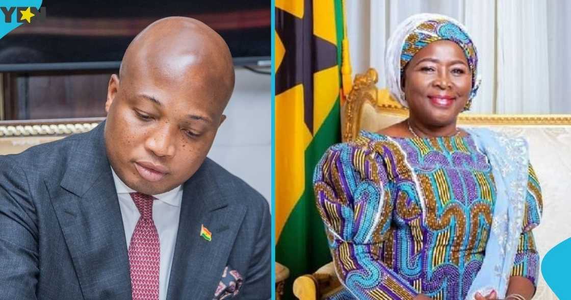 Okudzeto Ablakwa, Foreign Affairs Minister, Hajia Alima Mahama, former Ghana Ambassador to the US, visa scandal, Ghana Embassy, Washington DC. Okudzeto Ablakwa, Foreign Affairs Minister, Hajia Alima Mahama, former Ghana Ambassador to the US, visa scandal, Ghana Embassy, Washington DC.