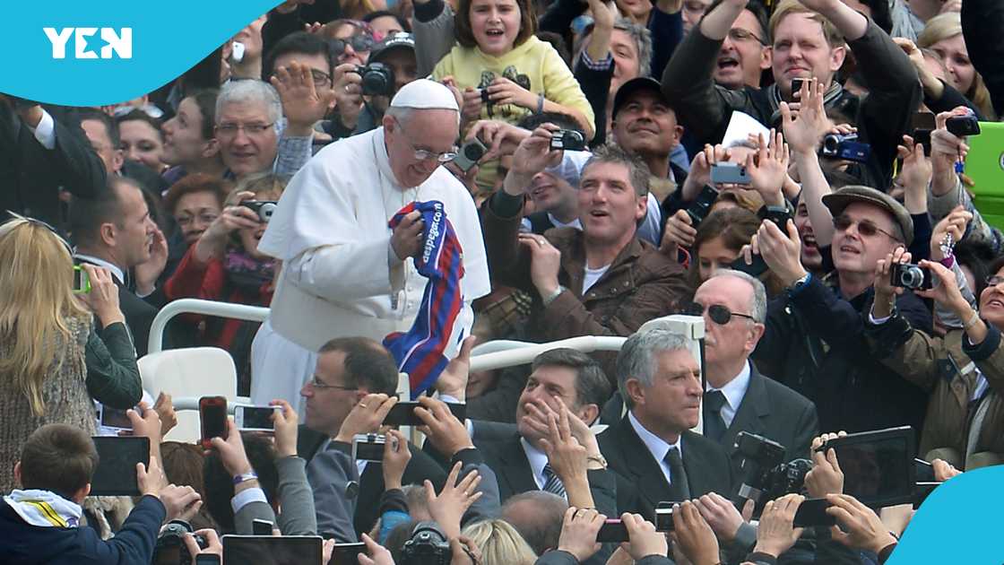Pope Francis loved football.