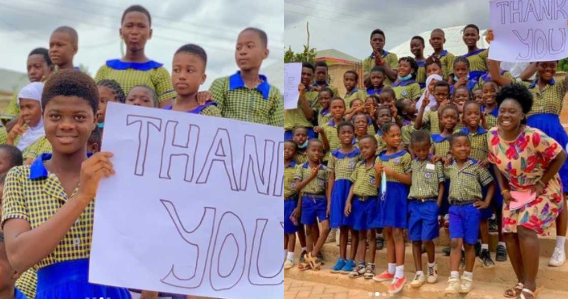 Ewuraama: Ghanaian teacher raises funds online & pays fees for 40 needy students Ewuraama: Ghanaian teacher raises funds online & pays fees for 40 needy students