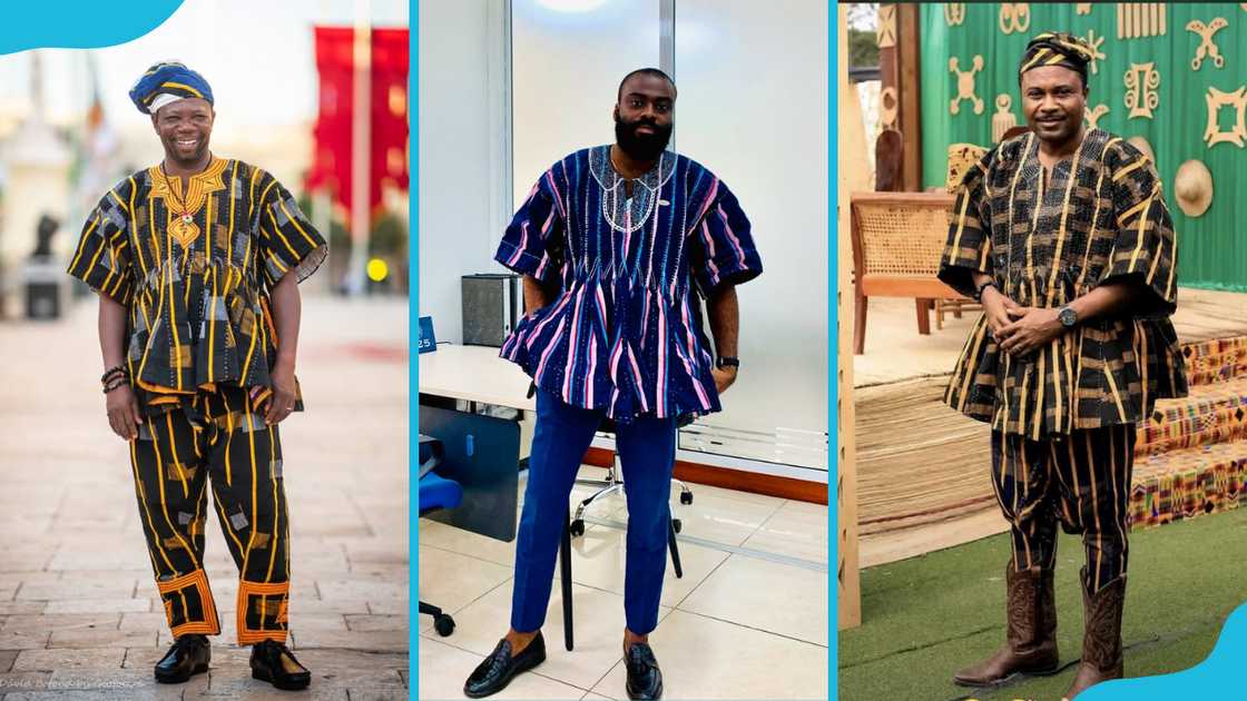 Men wearing native Smock attires Men wearing native Smock attires