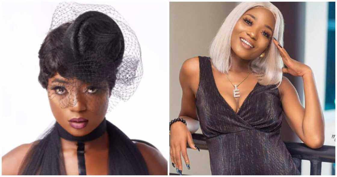 Photos of Efya in black