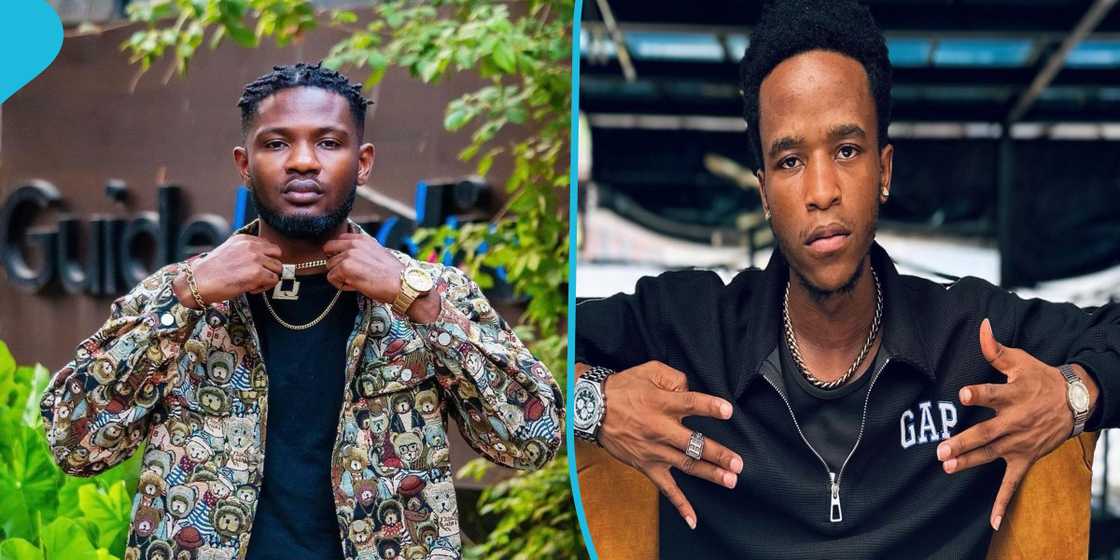 Cameroonian rapper Lil Humble makes video crying after Lyrical Joe outdid him on his own song