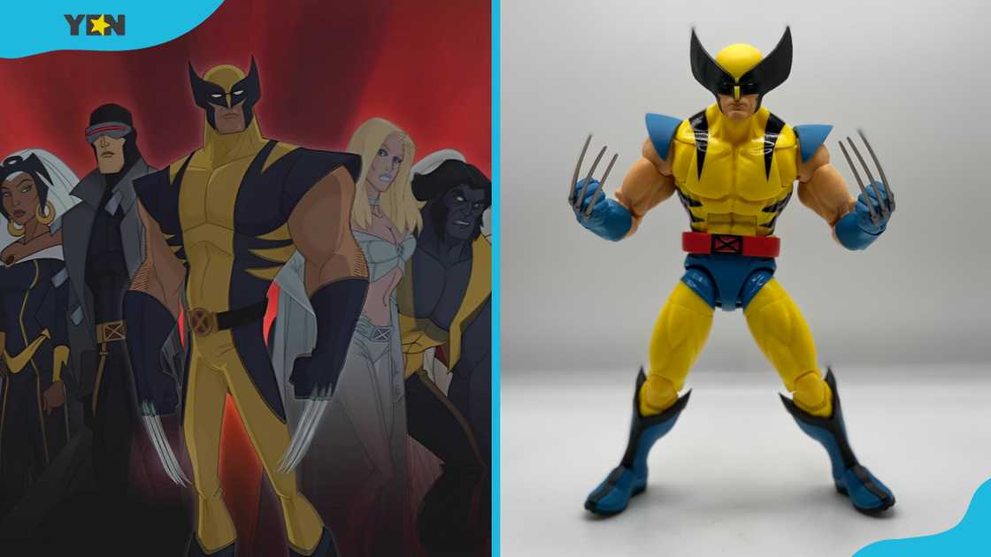 Wolverine with other X-Men characters