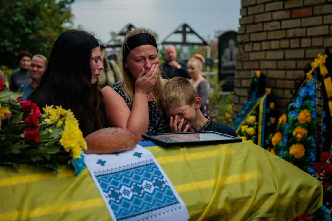 The latest figures on Ukrainian military deaths were the first since April The latest figures on Ukrainian military deaths were the first since April