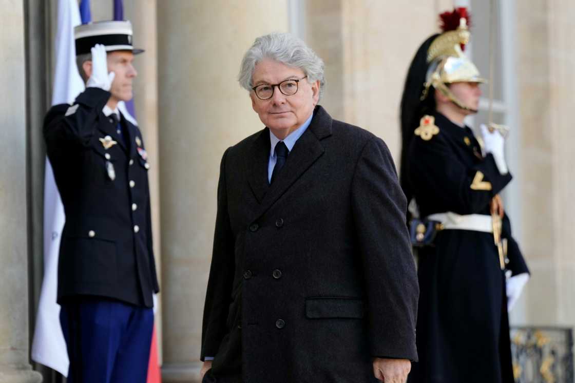 Thierry Breton said the EU production capacity could hit 1.7 million shells annually by the end of 2024 Thierry Breton said the EU production capacity could hit 1.7 million shells annually by the end of 2024