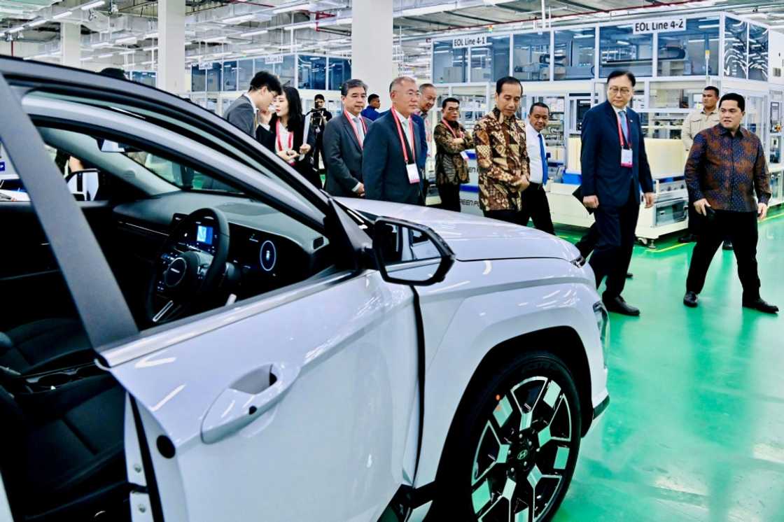Indonesia launched its first electric vehicle battery plant on Wednesday Indonesia launched its first electric vehicle battery plant on Wednesday