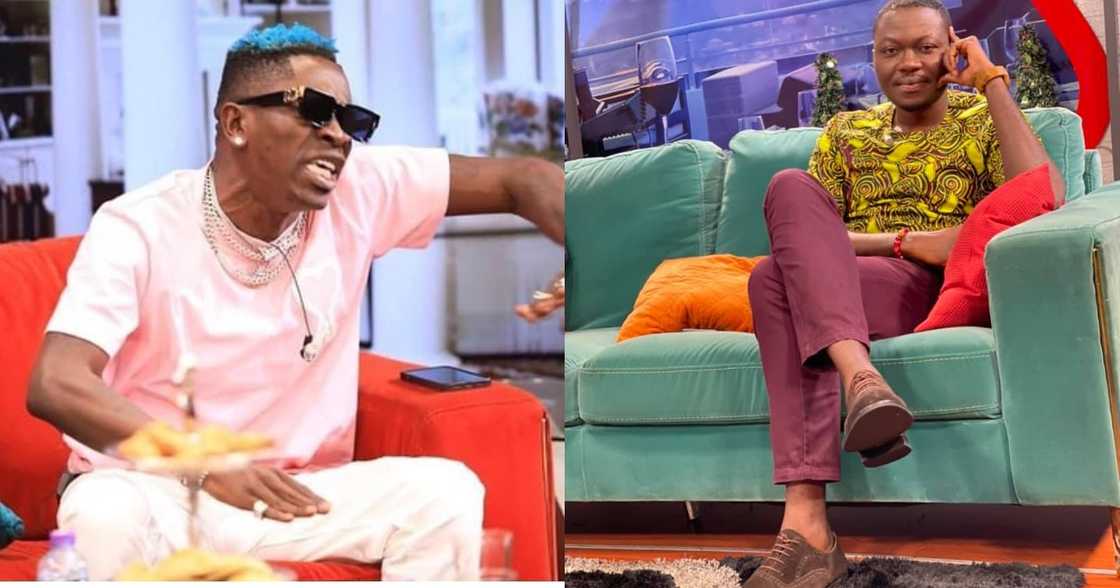 Arnold flaunts new shoe after Shatta Wale disgraced him for wearing GHC 2.50p shoe; photos drop Arnold flaunts new shoe after Shatta Wale disgraced him for wearing GHC 2.50p shoe; photos drop