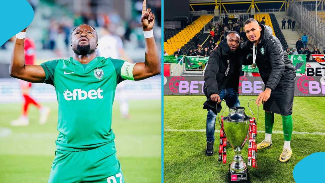 Bernard Tekpetey: Ghanaian forward wins fifth league title with Ludogorets Bernard Tekpetey: Ghanaian forward wins fifth league title with Ludogorets