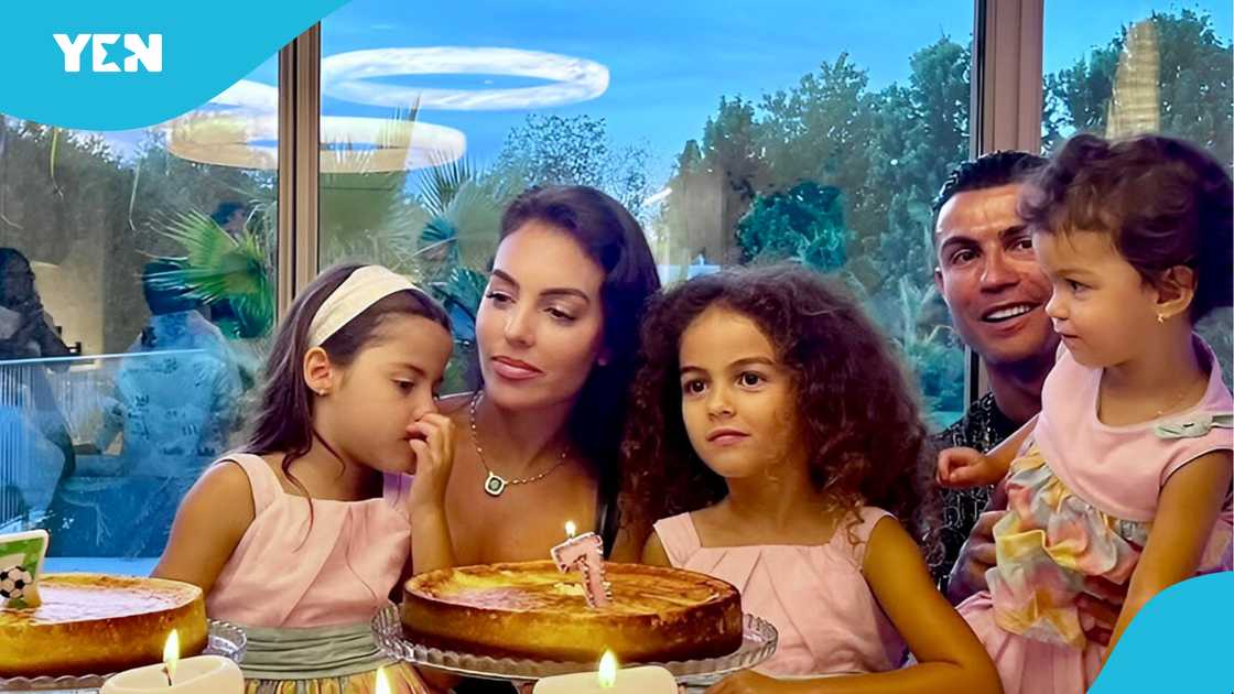 Georgina Rodriguez has five children with her partner, Cristiano Ronaldo.