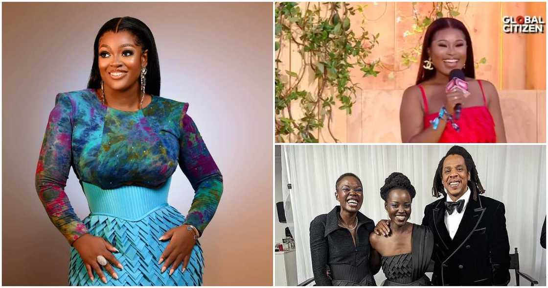 Jackie Appiah, Berla Mundi, Lupita Nyong'o and Fiona