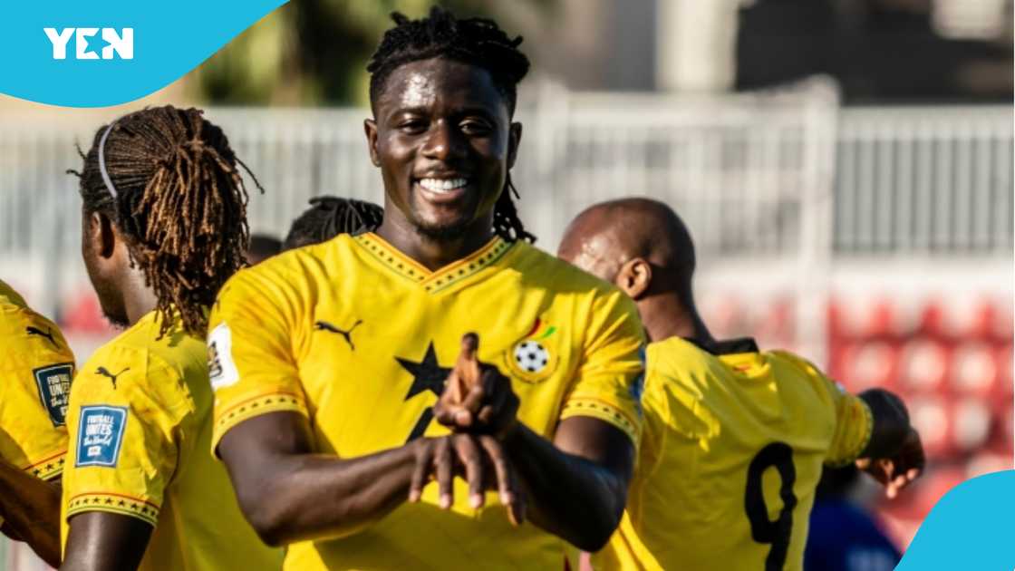 Central African Republic, CAR 0-5 Ghana, Mohammed Salisu scores, Mohammed Kudus' assist, Ghana beat CAR, Ghana thump CAR, Kudus assists Salisu.