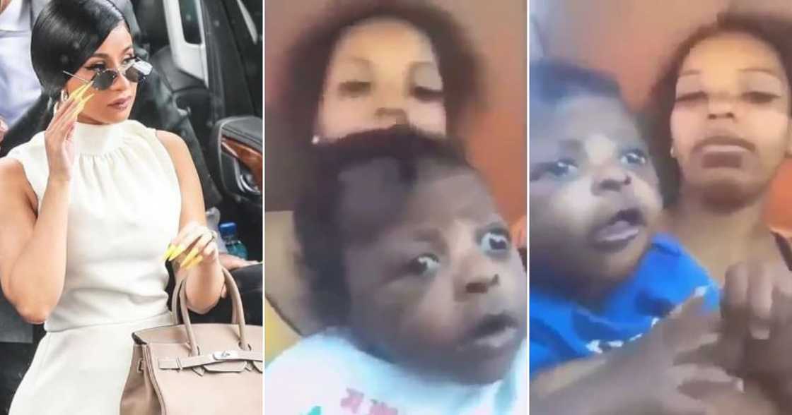 I'll take him - Cardi B says after mom condemned her baby, called him ugly (video) I'll take him - Cardi B says after mom condemned her baby, called him ugly (video)