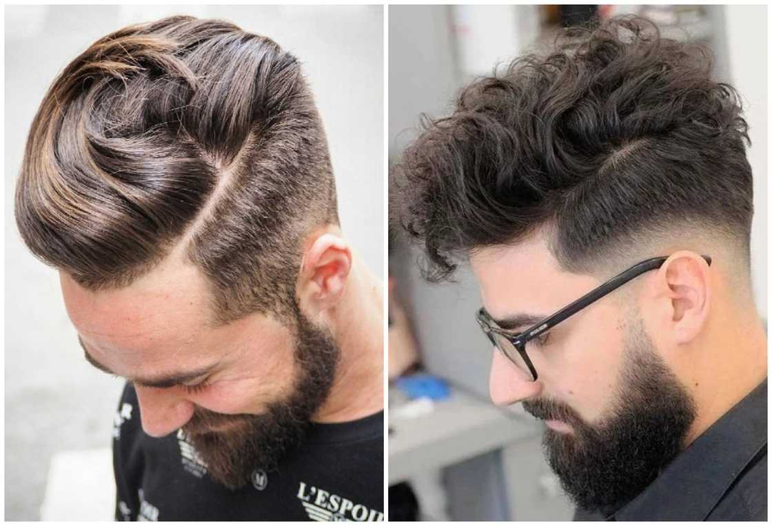 haircuts for thick hair for men