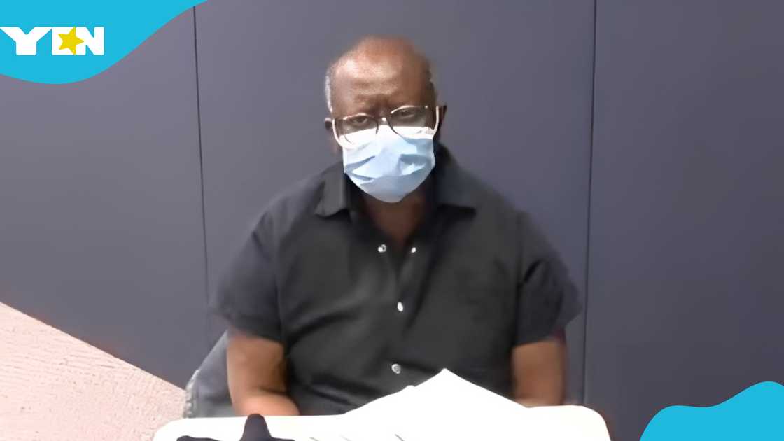 Ken Ofori-Atta in his detention in the US.