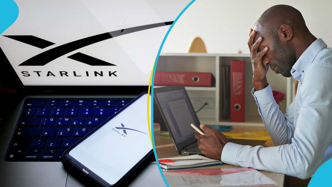 The Minister for Communication, Digital Technology and Innovation, Sam George, Starlink, Elon Musk The Minister for Communication, Digital Technology and Innovation, Sam George, Starlink, Elon Musk