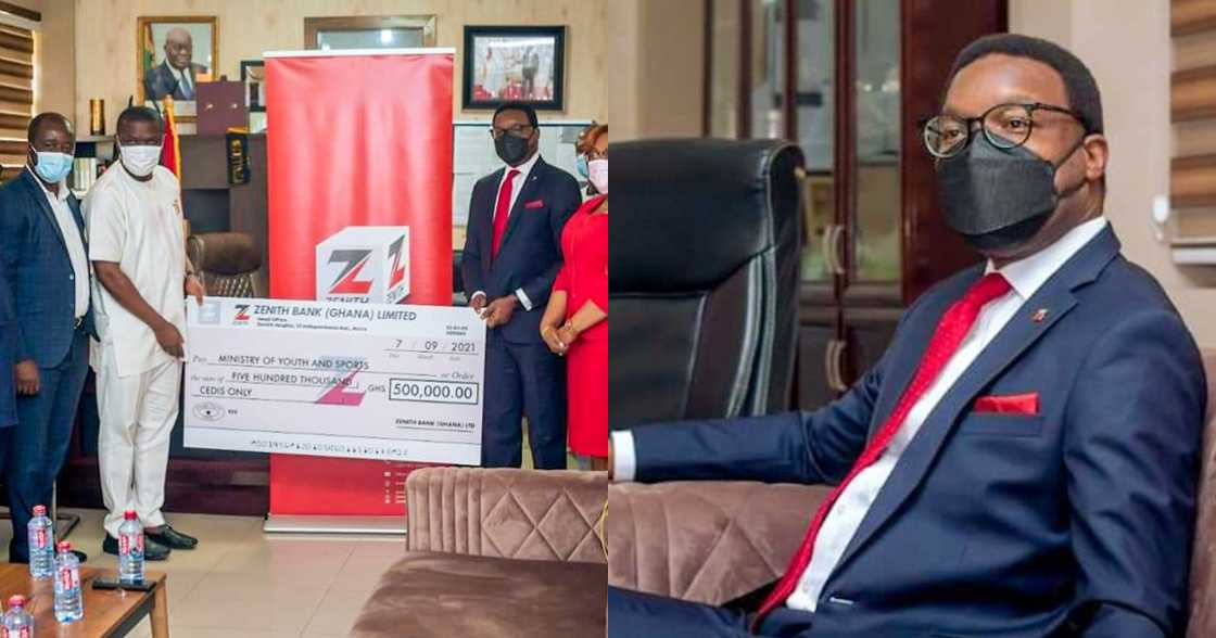 Zenith Bank Ghana makes GHC500,000 donation to national teams Zenith Bank Ghana makes GHC500,000 donation to national teams