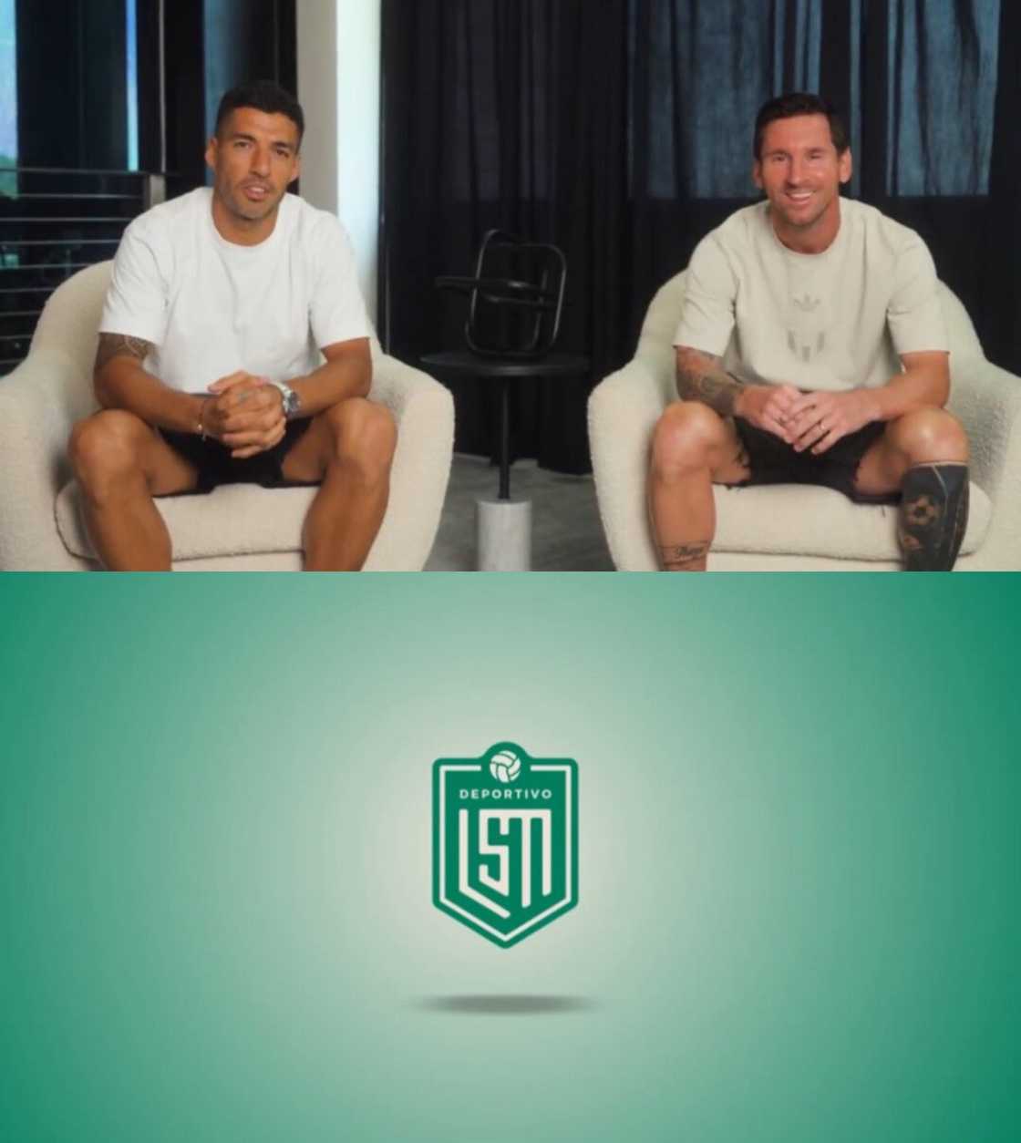 Lionel Messi, Luis Suarez, Inter Miami, Deportivo LSM Lionel Messi, Luis Suarez, Inter Miami, Deportivo LSM