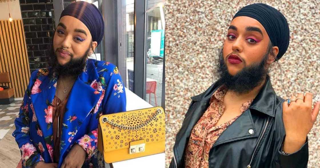 Harnaam Kaur rocks a beard. Harnaam Kaur rocks a beard.