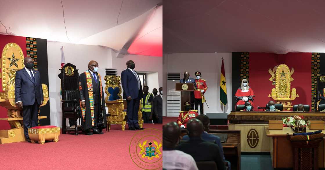 Photos drop from Akufo-Addo's final State of the Nation's Address Photos drop from Akufo-Addo's final State of the Nation's Address