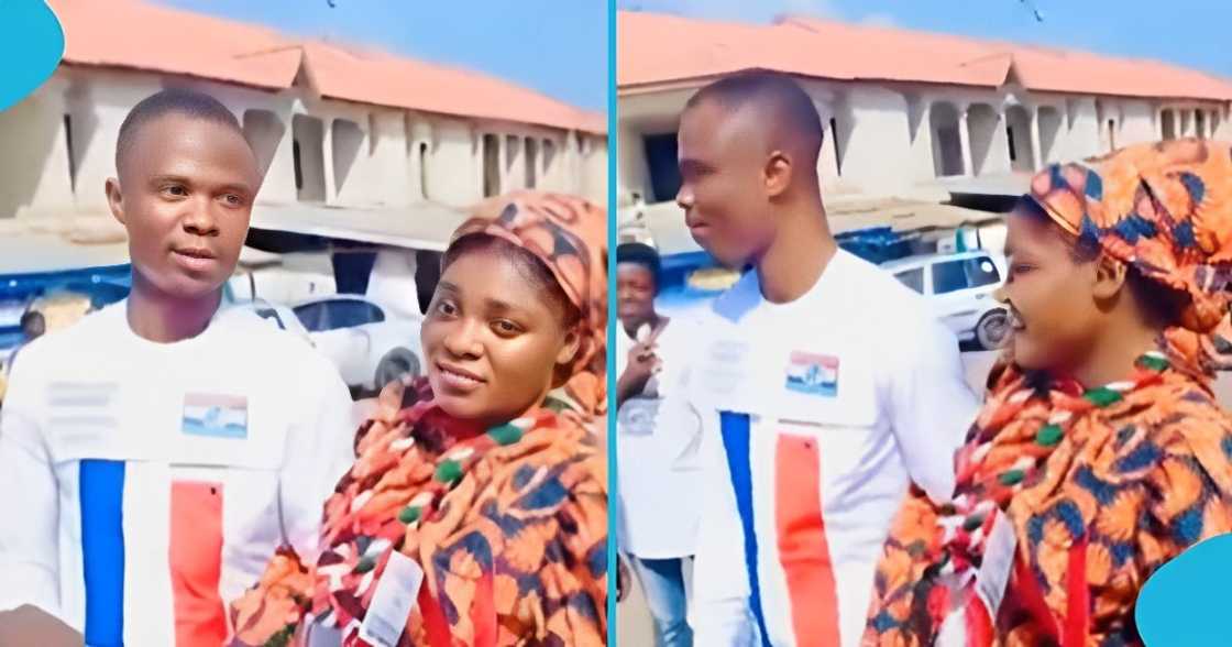 NDC, NPP, party colours, Ghanaian couple, beauty of politics, Ghanaian couple and politics NDC, NPP, party colours, Ghanaian couple, beauty of politics, Ghanaian couple and politics