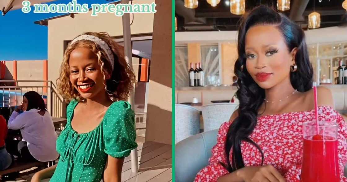 A stunning woman took to TikTok and showed how the pregnancy was gracefully treating her. A stunning woman took to TikTok and showed how the pregnancy was gracefully treating her.