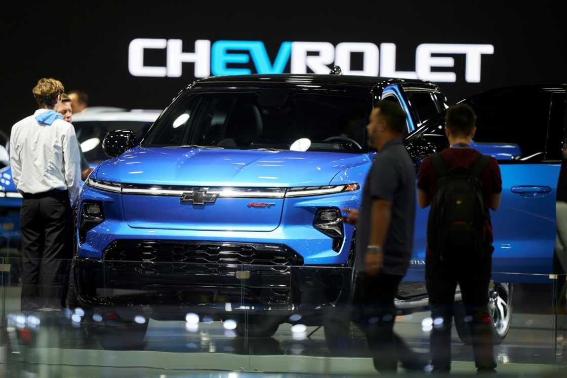 At the Detroit Auto Show earlier this month, General Motors showcased its new electric vehicles, including the Chevrolet Silverado RST EV At the Detroit Auto Show earlier this month, General Motors showcased its new electric vehicles, including the Chevrolet Silverado RST EV