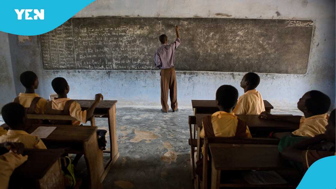 Ghana Education Service, New teacher, Karaga District, Dibili, rural areas in Ghana, Education materials, Ghanaian teacher.