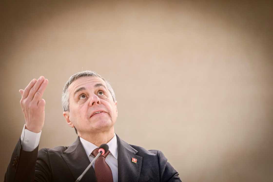 'Russia has seriously violated international law,' Cassis told parliament 'Russia has seriously violated international law,' Cassis told parliament