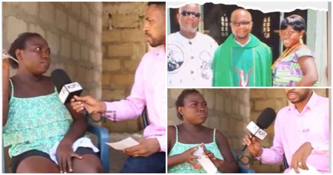 Father Bernard lady interviewed Father Bernard lady interviewed