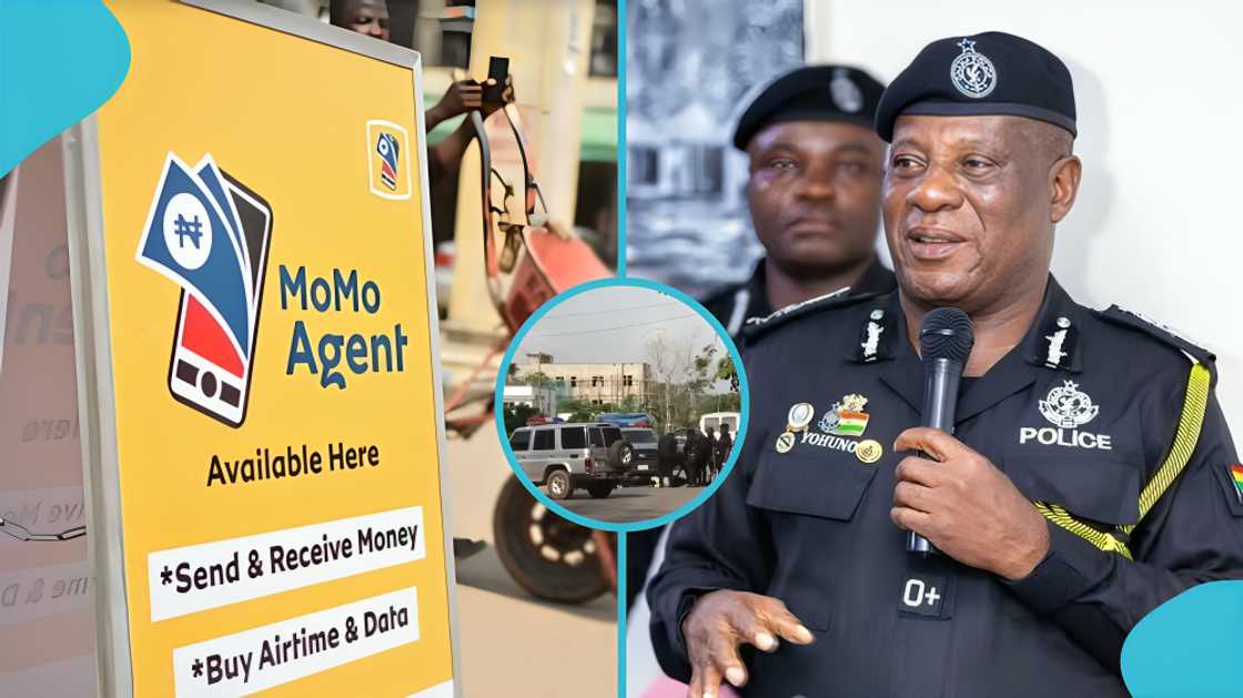 Ghana Police Service, attempted robbery Tema, mobile money vendor, gun battle robbery, Tema Community 6, MoMo vendor news, robbery suspects, Ghana robbery incident Ghana Police Service, attempted robbery Tema, mobile money vendor, gun battle robbery, Tema Community 6, MoMo vendor news, robbery suspects, Ghana robbery incident