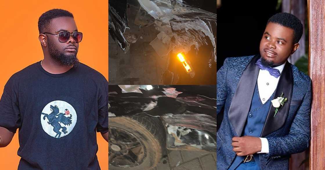 Drogba: YOLO actor John Peasah survives accident Drogba: YOLO actor John Peasah survives accident