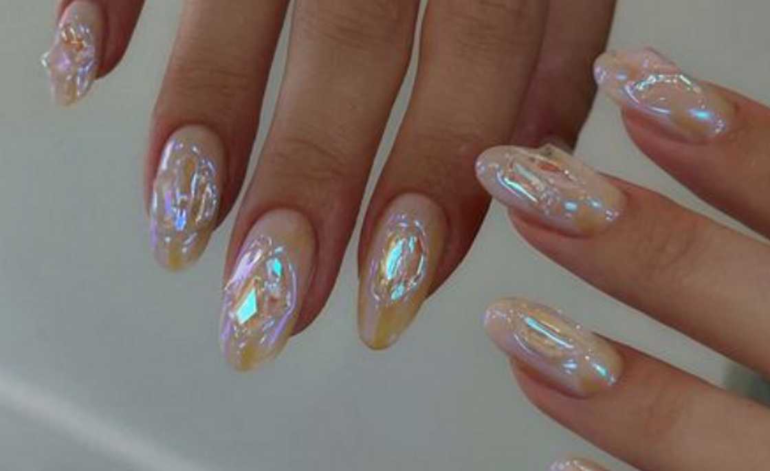 Sapphire desire rhinestone nails Sapphire desire rhinestone nails