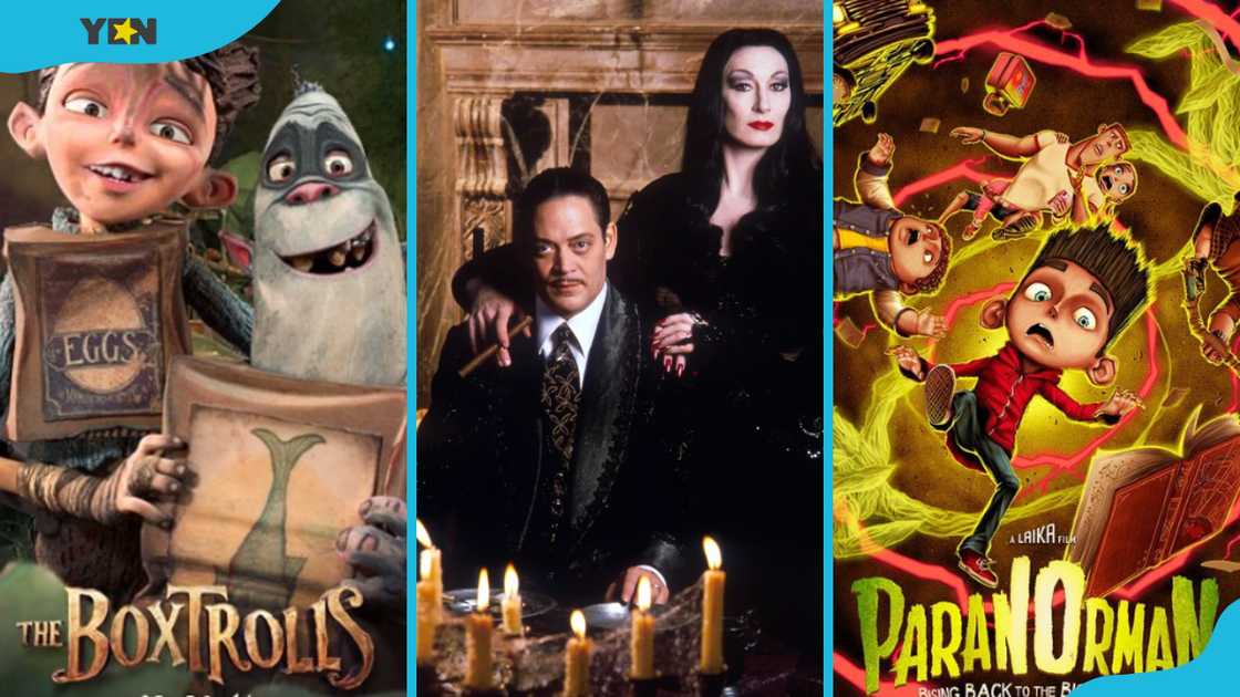 The Box Trolls, The Addams Family, and ParaNorman posters The Box Trolls, The Addams Family, and ParaNorman posters