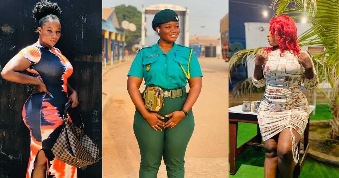 Ama Cherry: 9 banging photos and videos of Ghanaian immigration officer that are trending on IG Ama Cherry: 9 banging photos and videos of Ghanaian immigration officer that are trending on IG