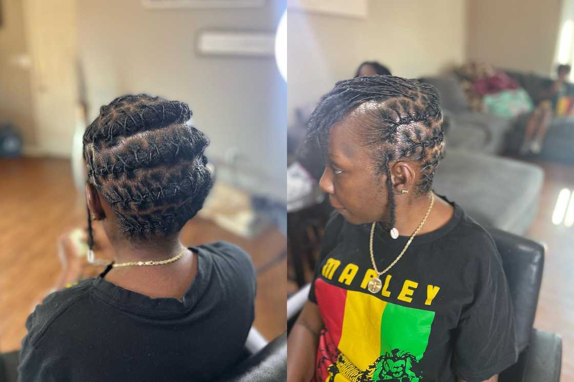 short dread styles for women