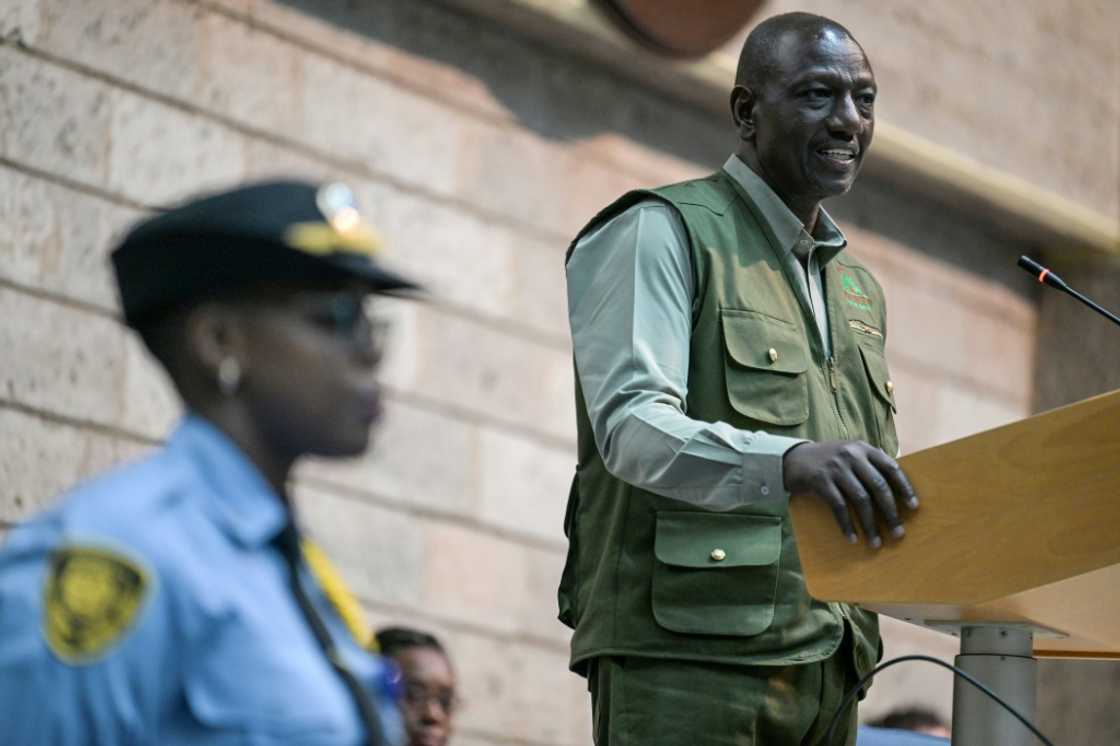 Kenyan President William Ruto described plastic pollution as "an existential threat" Kenyan President William Ruto described plastic pollution as "an existential threat"