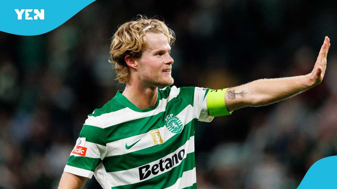 Morten Hjulmand, Jose Mourinho, Real Madrid transfer, Sporting CP midfielder, Morten Hjulmand transfer news, Arsenal transfer news, Manchester United transfer target, Premier League transfer rumours, Real Madrid midfield target, Sporting CP news