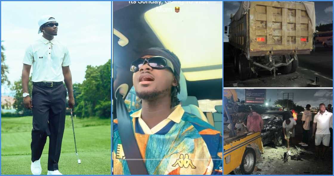Last video of Kuami Eugene shows him heading to his mum's place before his accident on Sunday, March 17, 2024 Last video of Kuami Eugene shows him heading to his mum's place before his accident on Sunday, March 17, 2024