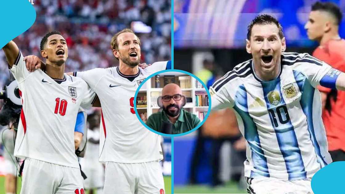 2026 World Cup predictions, Greenstone Lobo astrology, Harry Kane World Cup, Jude Bellingham England, astrological predictions football, Kwadwo Dickson Instagram, France vs Spain semi-final