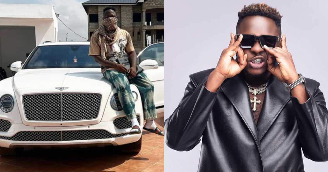 Medikal flaunts luxurious cars Medikal flaunts luxurious cars
