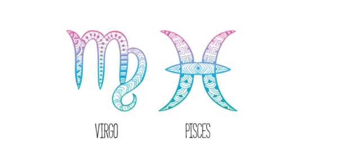 Virgo and Pisces