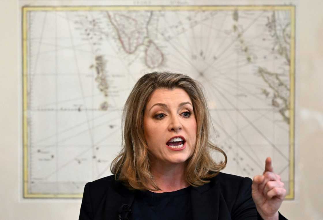 Penny Mordaunt polls as the favourite among Conservative members to take over as leader Penny Mordaunt polls as the favourite among Conservative members to take over as leader