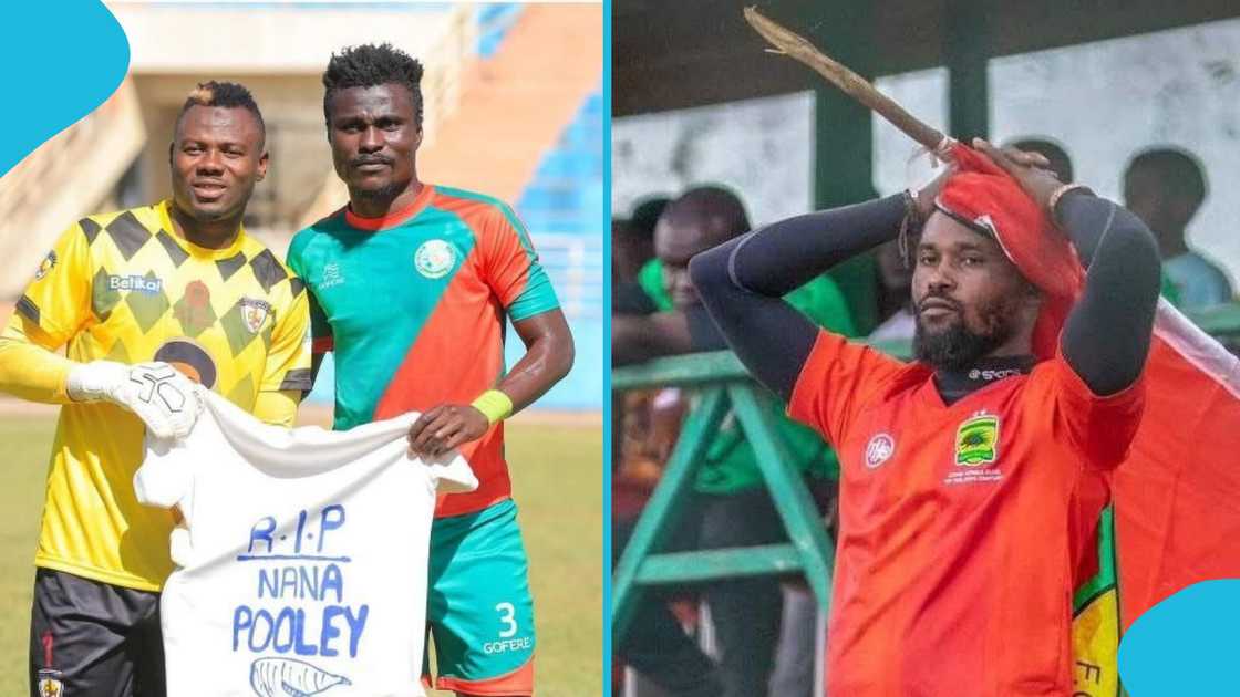 Fallen Asante Kotoko fan Nana Pooley has been honoured. Fallen Asante Kotoko fan Nana Pooley has been honoured.