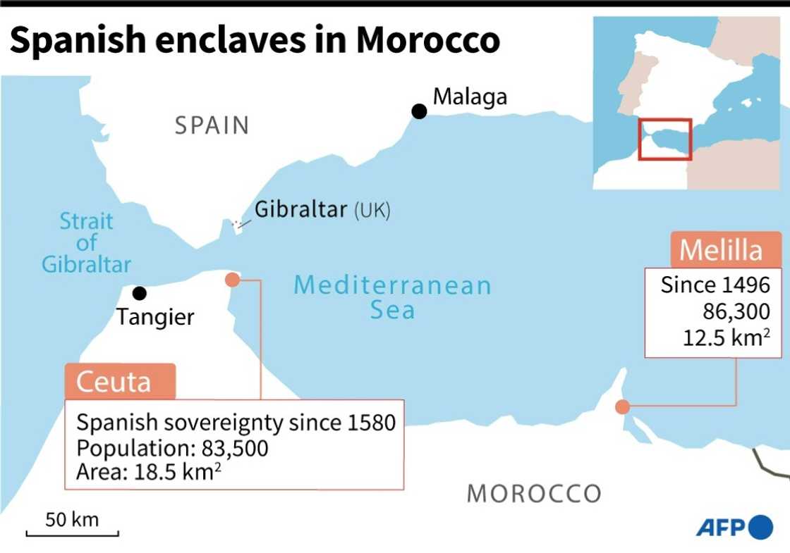 Spanish enclaves in Morocco Spanish enclaves in Morocco