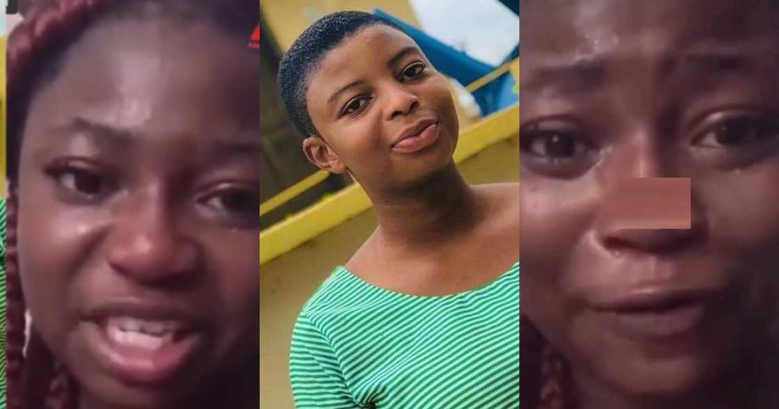 Leticia Kyere Pinamang: Sister Of JHS Girl Found Hanging In School's Dinning Hall Speaks In Sad Video Leticia Kyere Pinamang: Sister Of JHS Girl Found Hanging In School's Dinning Hall Speaks In Sad Video
