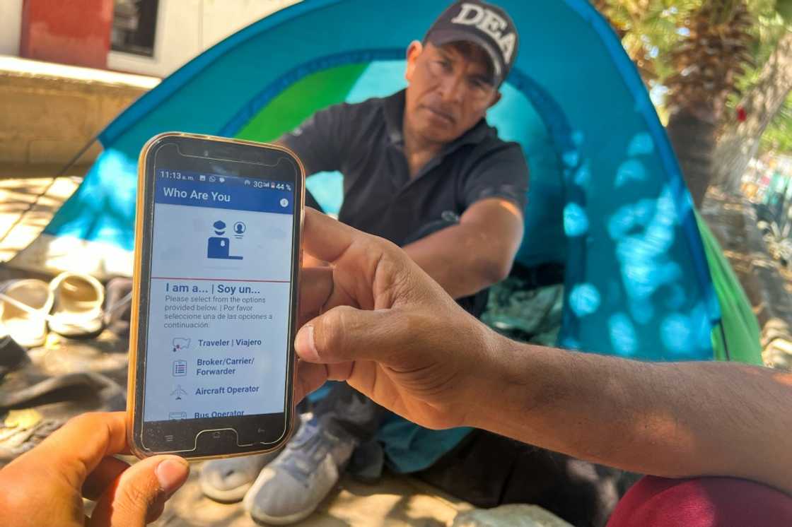 Some migrants arrive at the border with no phone, making it nearly impossible to appy through the CBP One app Some migrants arrive at the border with no phone, making it nearly impossible to appy through the CBP One app