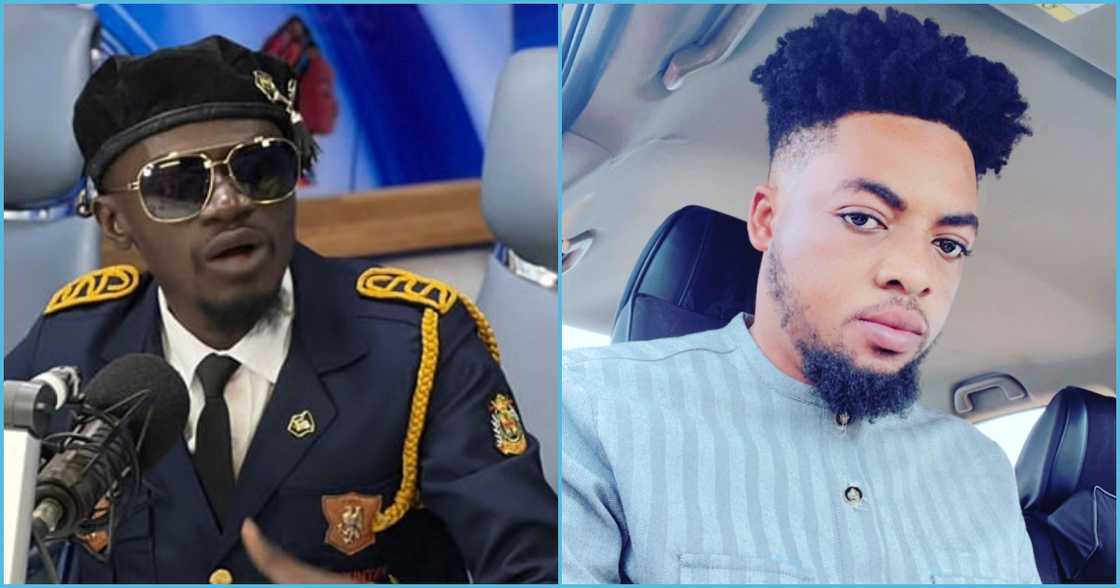 Photo of Lil Win and his publicist Photo of Lil Win and his publicist