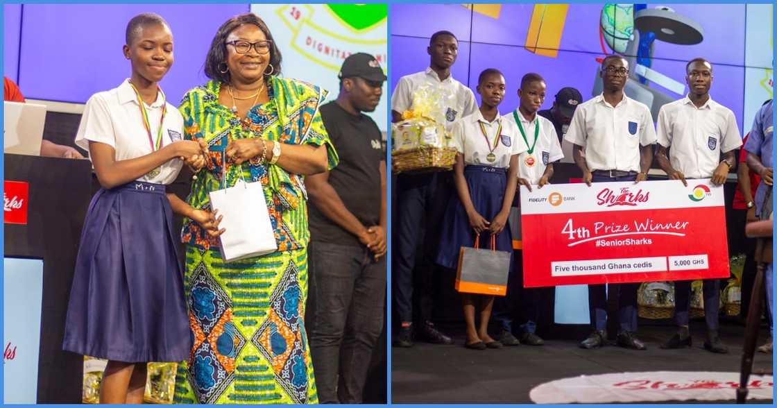 The Shark Quiz Awards: Labone SHS's Michelle named Best Female Student The Shark Quiz Awards: Labone SHS's Michelle named Best Female Student