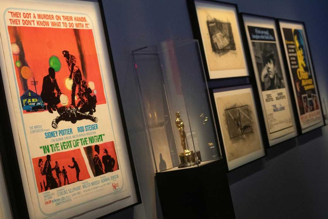 "Regeneration: Black Cinema 1898-1971" includes Sidney Poitier's historic Oscar -- loaned by his widow, from his 1964 best actor win for "Lilies of the Field" "Regeneration: Black Cinema 1898-1971" includes Sidney Poitier's historic Oscar -- loaned by his widow, from his 1964 best actor win for "Lilies of the Field"